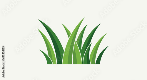 Lush Green Grass Illustration, Perfect for Landscaping Design, Environmental Graphics, and Nature-Themed Projects, promoting sustainable practices and outdoor recreation.