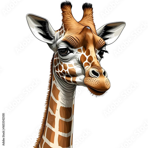 giraffe vector illustration