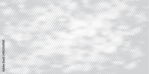 Abstract Halftone Pattern in Light Gray and White. cector illustration
