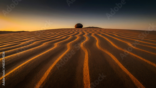 Fototapeta Naklejka Na Ścianę i Meble -  sand dunes in the desert