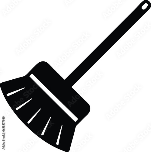 Cleaning brush vector icon.eps