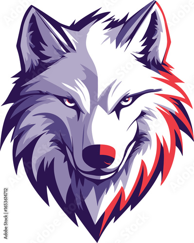 wolf head mascot