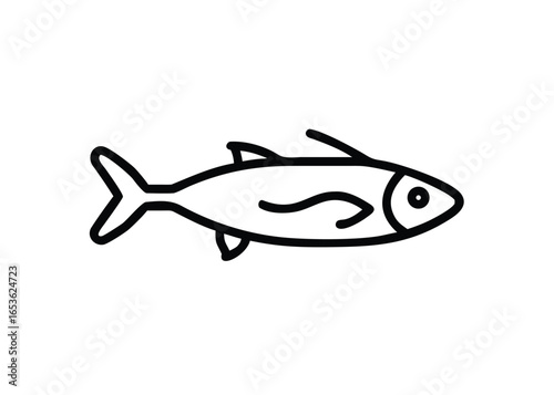 fish vector illustration water isolated design icon