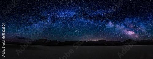 The Milky Way over the Racetrack in Death Valley