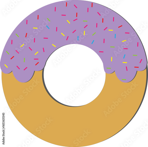 Donut color magenta