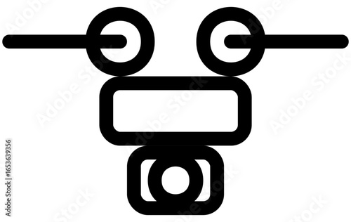 Tech Meets Food Icon Set – Modern Agriculture, Cooking & Food Delivery Technology