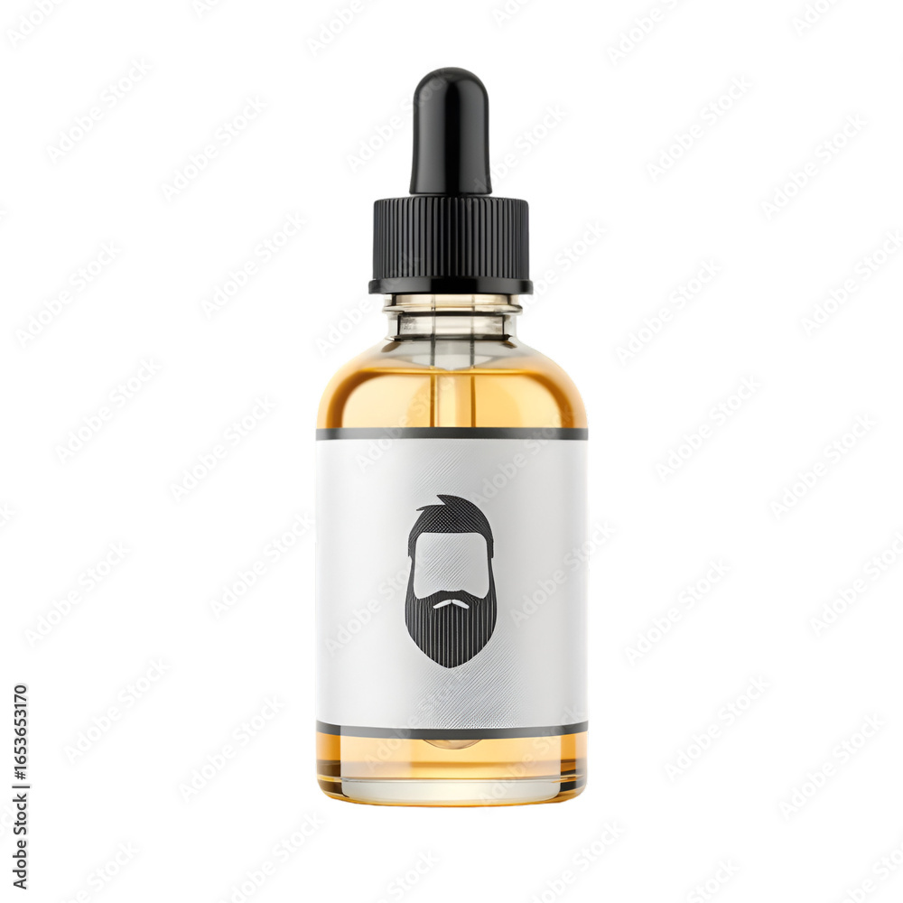 Fototapeta premium perfume bottle isolated on white