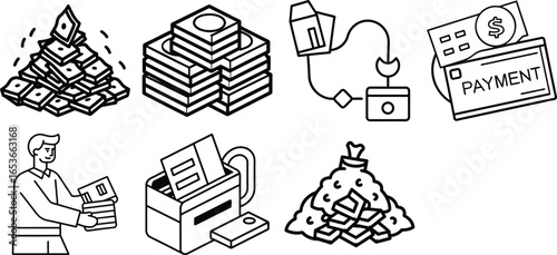 Financial Transactions A Visual Guide to Money Management and Payments