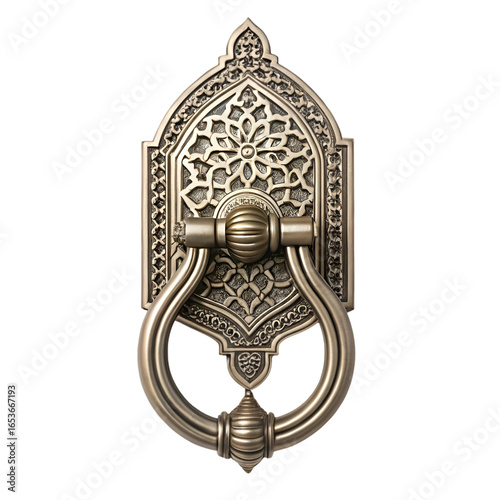 door knocker on a wall