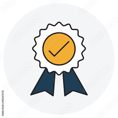Quality Icon, Quality Assurance Guidelines, Quality Control Procedures, Quality Improvement Framework, Product Quality Standards, Quality Management Manual, vector