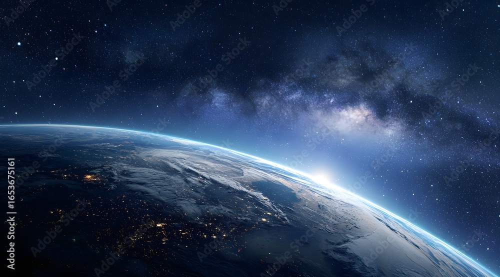 Obraz premium Earth from space