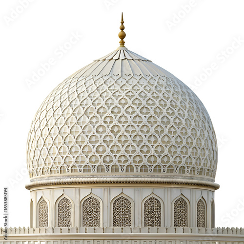 dome of the mosque in muscat oman
