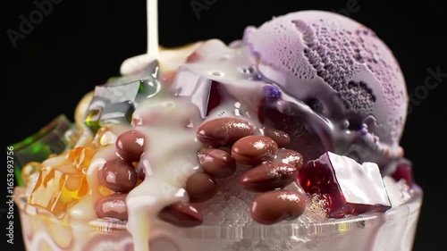 Halo-Halo: A Filipino Dessert Delight with Ube Ice Cream