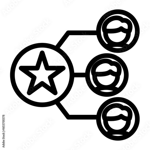 Professional Skill Expert icon from the Hiring icon collection (Outline Style)