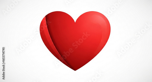 Red Heart Design Symbol of Love and Affection in a Digital Age | 64_20250818_082903_0063.svg 
