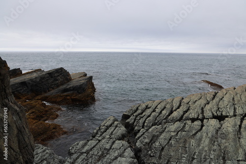 rocks by the coastline