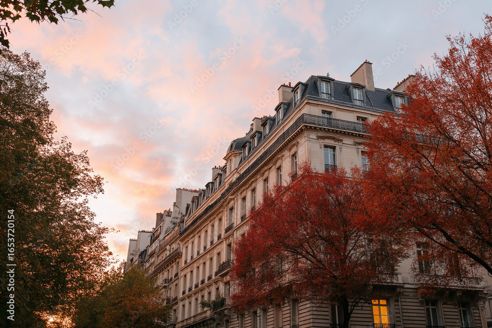 Obraz premium 가을의 거리