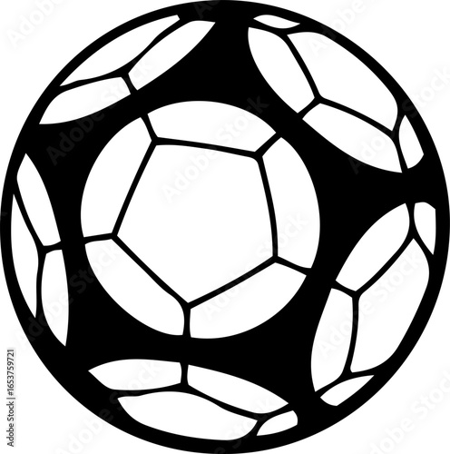 football icon isolated on white background