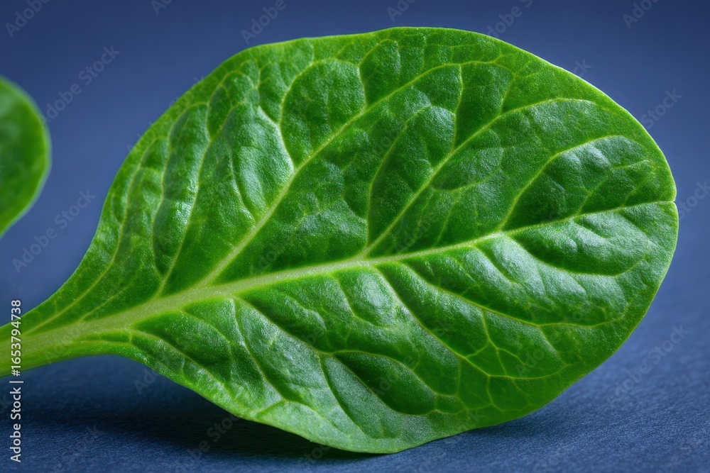 Obraz premium Cup Spinach. A Fresh and Healthy Organic Vegetable for a Greener Diet