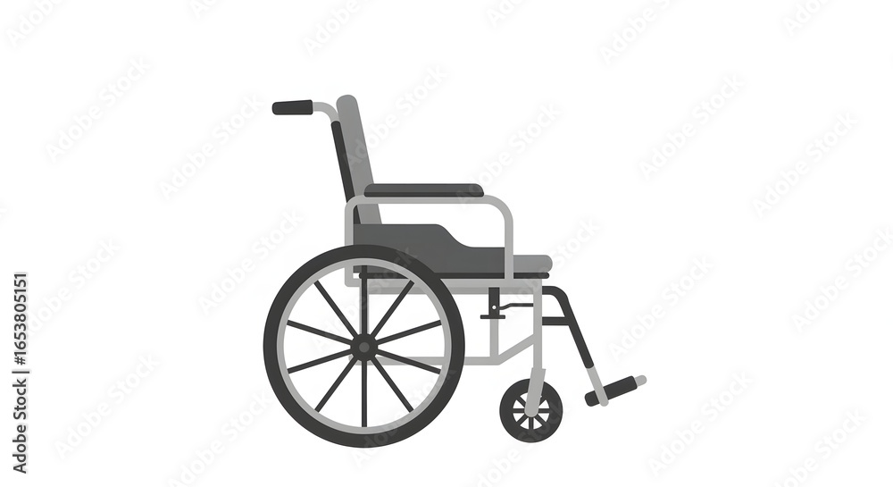Fototapeta premium Wheelchair Illustration