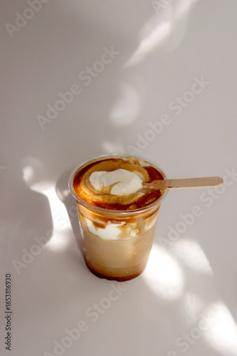 Photography Einspänner coffee (Vienna coffee)