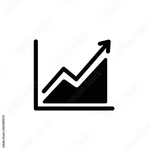 A black and white graphic icon depicting a crossed-out zigzag and downward arrows.