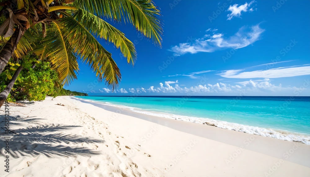 Obraz premium Tropical beach paradise (7)