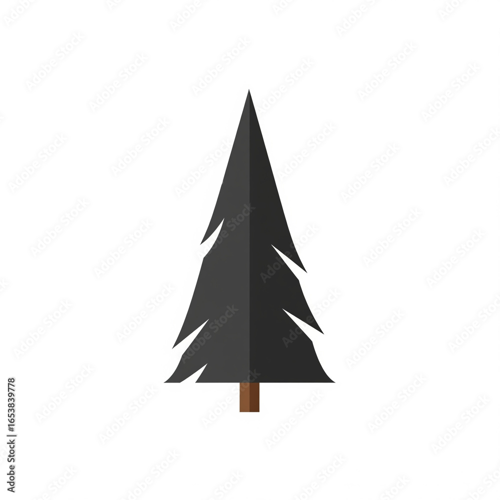 Fototapeta premium christmas tree vector