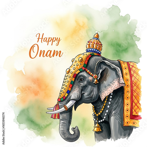 A Happy Onam Greeting with ...