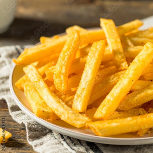 French fries on plate