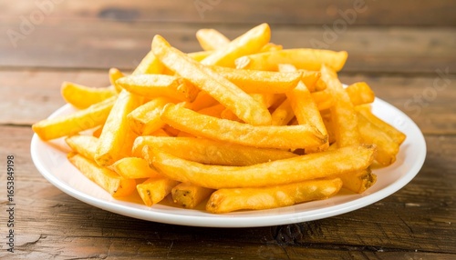 French fries on plate