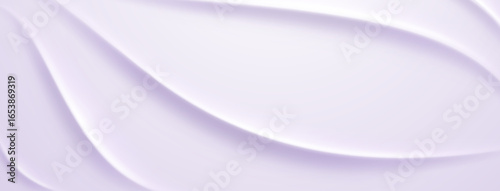 Gentle, wavy lines create a soothing abstract background with subtle shading and soft purple color.