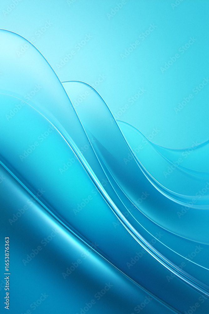 Naklejka premium Crimson Abstract Wave Lines Background