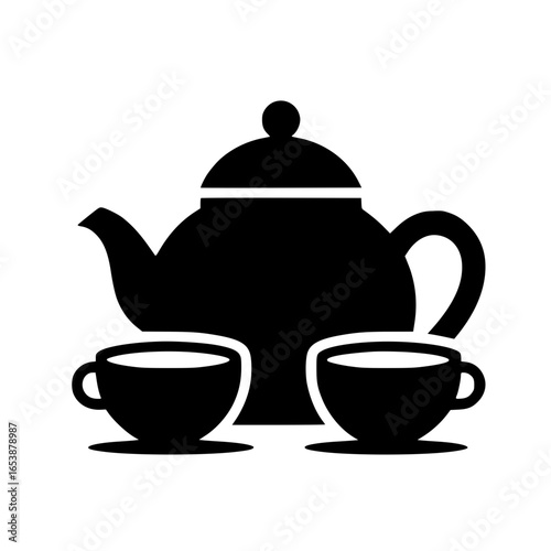 Mid-Autumn Tea Sharing Icon