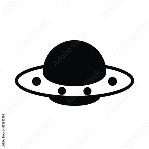 UFO Vector icon which can easily modify or edit