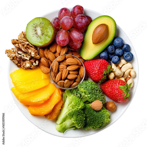 Colorful Nutritious Meal PNG