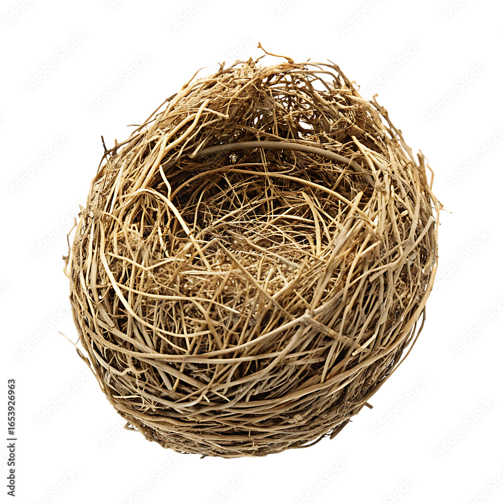 Obraz premium nest isolated on white background