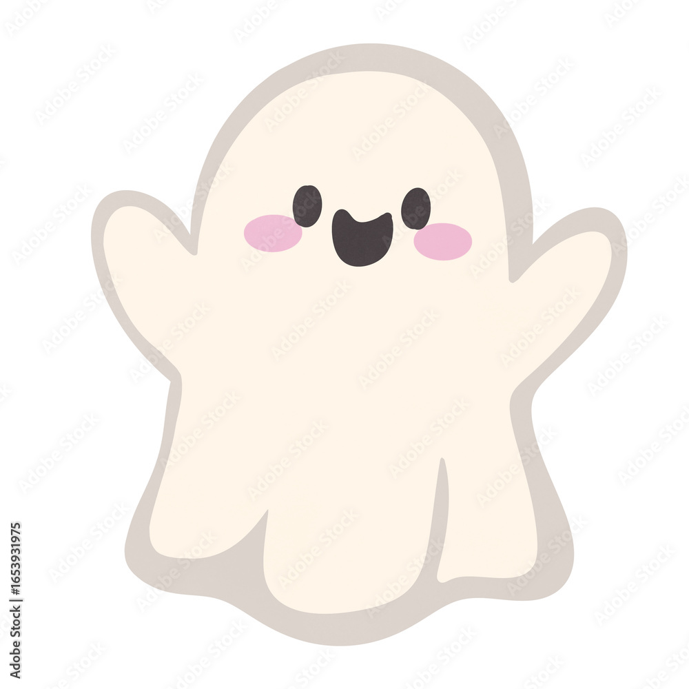 Fototapeta premium Halloween Cute ghost 