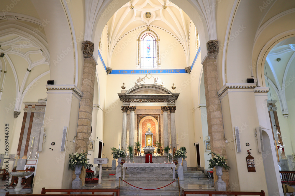 Fototapeta premium Interior of the Cathedral, Gibraltar