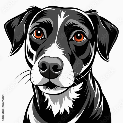dog vector art
