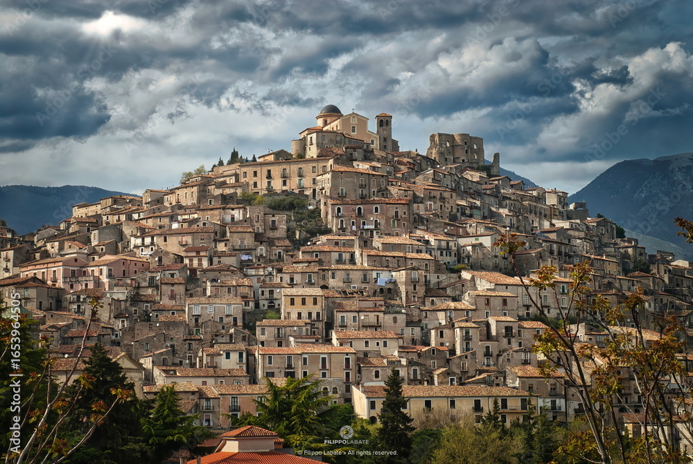 Fototapeta premium Il borgo di Morano Calabro