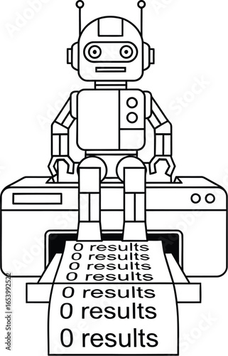 Robot printer results automation technology zero results