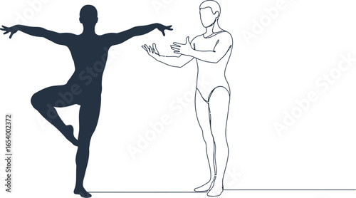 Ballet dance pose ballet dancer ballet training ballet art
