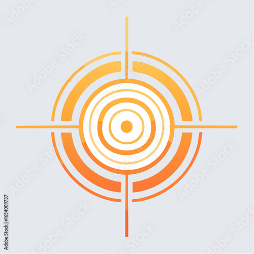 Minimal Target Point Background