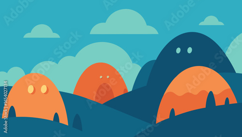 Witness a Landscape of Hills That Look Like Giant Smooth Hands