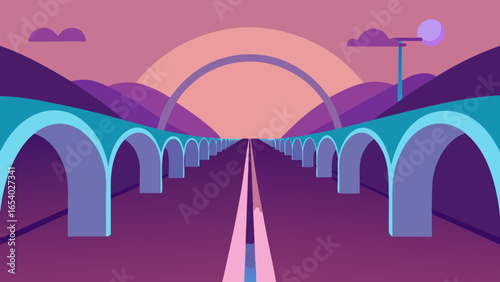 Behold a Landscape of Massive Smooth Interconnected Tunnels