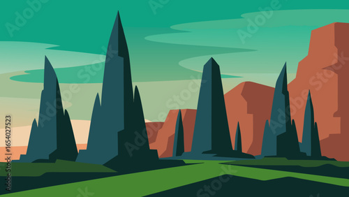 Discover a Landscape of Towering Naturally Formed Stone Spires