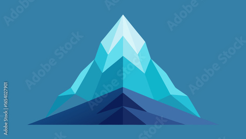 Behold a Mountain Made of a Single Giant Translucent Crystal Formation