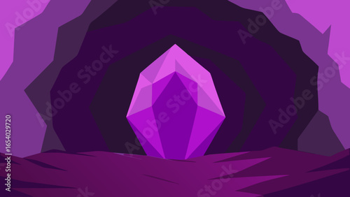 Explore the Stunning Inner Beauty of a Massive Hollow Purple Geode