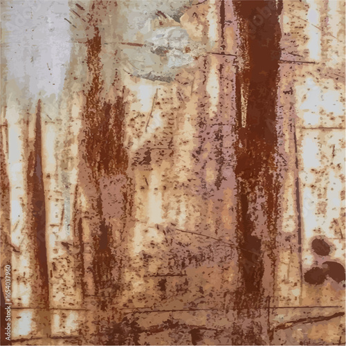 old rusty metal background